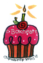 Boxheart Button Design 13-017