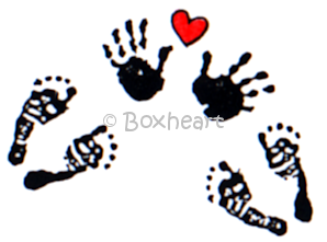 Boxheart Button Design 100-012